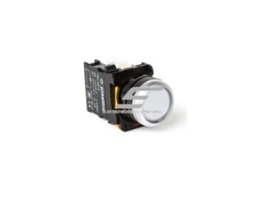 Mygtukas | 22mm | 24V | 1NO | baltas | su pašvietimu | PB0-AW31B5 Mygtukas | 22mm | 24V | 1NO | baltas | su pašvietimu | PB0-AW31B5