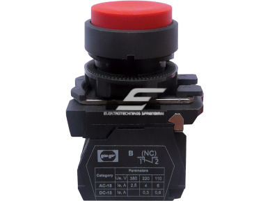 Mygtukas | STOP | 22mm | 1NC | raudonas | plastikinis | IP40 | Promfactor Baltic | FP PCPB r Stop Pl | 4779040158397 Mygtukas | STOP | 22mm | 1NC | raudonas | plastikinis | IP40 | Promfactor Baltic | FP PCPB r Stop Pl | 4779040158397