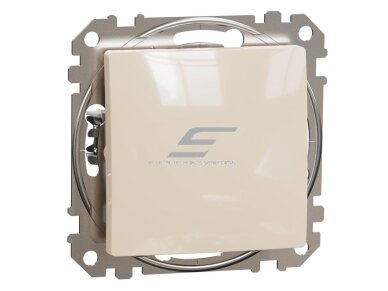 Mygtukinis jungiklis | 10A | potinkinis | IP20 | kreminis | Sedna Design | Schneider Electric | SDD112111