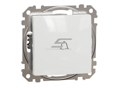 Mygtukinis jungiklis su skambučio simboliu | 10A | potinkinis | IP20 | baltas | Sedna Design | Schneider Electric | SDD111131 Mygtukinis jungiklis su skambučio simboliu | 10A | potinkinis | IP20 | baltas | Sedna Design | Schneider Electric | SDD111131