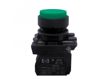 Mygtukas | 22mm | 0,3-8A | 48-400VAC/24-220VDC | 1NO | žalias | plastikinis | IP40 | Promfactor Baltic | FP PCB gr PI | 4779040157932 Mygtukas | 22mm | 0,3-8A | 48-400VAC/24-220VDC | 1NO | žalias | plastikinis | IP40 | Promfactor Baltic | FP PCB gr PI | 4779040157932