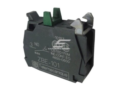 Papildomas vieno kontakto blokas mygtukui | 1NO | Harmony XB4/XB5 ZBE-101 Telemecanique Papildomas vieno kontakto blokas mygtukui | 1NO | Harmony XB4/XB5 ZBE-101 Telemecanique