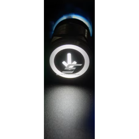 Nupp | 22mm | 230V | 1NO | valge | LED valgustusega | noole sümboliga | IP65 1 Nupp | 22mm | 230V | 1NO | valge | LED valgustusega | noole sümboliga | IP65 1