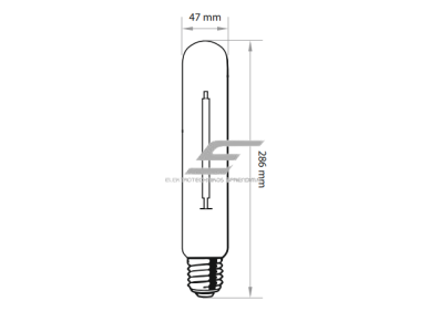Natrio lempa E40 | 400W | 100V | 2000K | 50000lm | Thorgeon 1