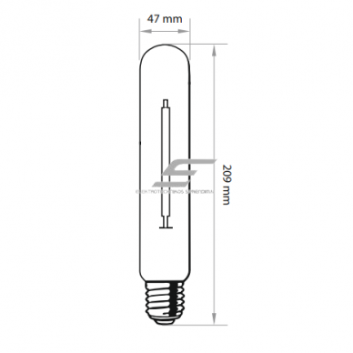 Sodium lamp E40 | 100W | 100V | 2000K | 9500lm | Thorgeon 1 Sodium lamp E40 | 100W | 100V | 2000K | 9500lm | Thorgeon 1