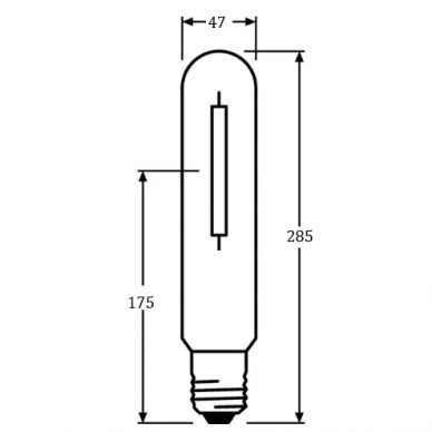 Naatriumlamp E40 | 600W | 230V | 2000K | 90000lm | Osram 2 Naatriumlamp E40 | 600W | 230V | 2000K | 90000lm | Osram 2