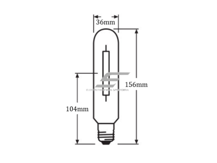 Natrio lempa E27 | 70W | 2000K | 6600lm | Osram 2 Natrio lempa E27 | 70W | 2000K | 6600lm | Osram 2