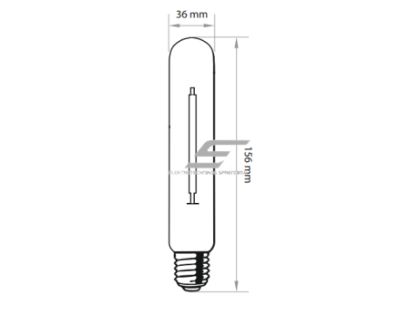 Natrio lempa E27 | 70W | 90V | 2000K | 6300lm | Thorgeon 1 Natrio lempa E27 | 70W | 90V | 2000K | 6300lm | Thorgeon 1