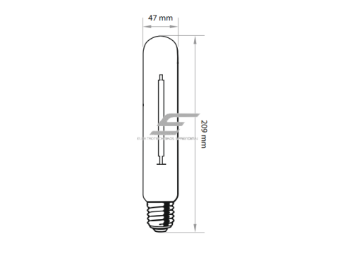 Natrio lempa E40 | 150W | 100V | 2000K | 16500lm | Thorgeon 1 Natrio lempa E40 | 150W | 100V | 2000K | 16500lm | Thorgeon 1