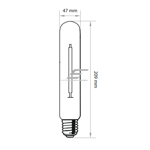 Sodium lamp E40 | 150W | 100V | 2000K | 16500lm | Thorgeon 1 Sodium lamp E40 | 150W | 100V | 2000K | 16500lm | Thorgeon 1