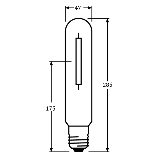 Naatriumlamp E40 | 600W | 230V | 2000K | 90000lm | Osram 2
