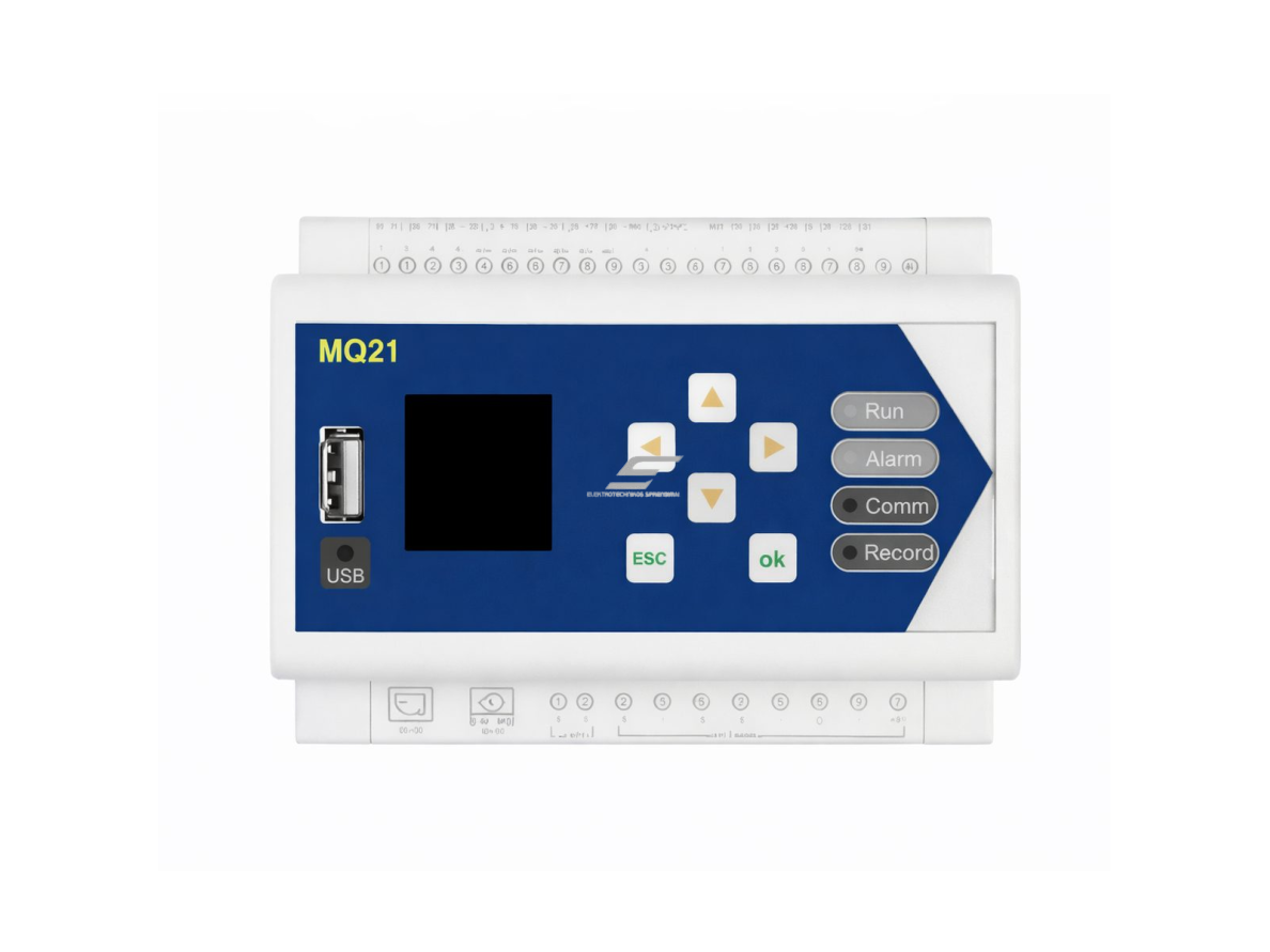 Modulinis | skaitmeninis Rogowskio galios ir elektros kokybės analizatorius | ant DIN bėgelio | su duomenų registravimu | DIN | MODBUS TCP / RTU | MQ21