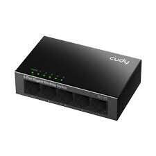 Gigabit Ethernet switch 5 ports | wired network expansion | 10Gbps | 7.44Mpps | 1000Mbps | Plug & Play | unmanaged | SWITCH CUDY GS105 2 Gigabit Ethernet switch 5 ports | wired network expansion | 10Gbps | 7.44Mpps | 1000Mbps | Plug & Play | unmanaged | SWITCH CUDY GS105 2