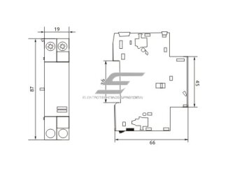 Žemos įtampos atkabiklis | variklio apsaugoms FMP32 | 230V | Uvs | Promfactor Baltic | F/UVS230 1 Žemos įtampos atkabiklis | variklio apsaugoms FMP32 | 230V | Uvs | Promfactor Baltic | F/UVS230 1