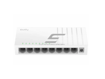 Nevaldomas Gigabit Ethernet komutatorius 8 portai  | 1.6Gbps |  1.1904Mpps | 10/100Mbps | SWITCH CUDY FS108D