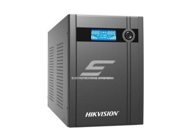 Nepertraukiamo elektros energijos maitinimo šaltinis | UPS | 1800W | 3000VA | Hikvision | DS-UPS3000