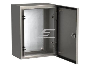 Elektros paskirstymo skydelis | dėžė | skydas | 400x300x200mm | hermetinis | virštinkinis | nerūdijančio plieno | IP66 | IEK | TITAN | TI5-11-N-040-030-020-66 | 4610084112399 Elektros paskirstymo skydelis | dėžė | skydas | 400x300x200mm | hermetinis | virštinkinis | nerūdijančio plieno | IP66 | IEK | TITAN | TI5-11-N-040-030-020-66 | 4610084112399