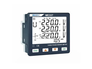 Panelinis | skaitmeninis Rogowskio galios analizatorius | įtampos ir srovės matavimas | 220 V AC | CT 1A/5A įėjimas | 6 tarifai | MODBUS RS485 | ME337CD2 Panelinis | skaitmeninis Rogowskio galios analizatorius | įtampos ir srovės matavimas | 220 V AC | CT 1A/5A įėjimas | 6 tarifai | MODBUS RS485 | ME337CD2