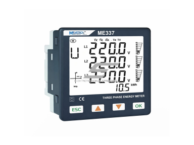 Panelinis | skaitmeninis Rogowskio galios analizatorius | įtampos ir srovės matavimas | 220 V AC | 3-in-1 srovės įėjimas | RJ45 | 6 tarifai | MODBUS RS485 | ME337NR2 Panelinis | skaitmeninis Rogowskio galios analizatorius | įtampos ir srovės matavimas | 220 V AC | 3-in-1 srovės įėjimas | RJ45 | 6 tarifai | MODBUS RS485 | ME337NR2