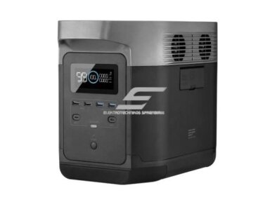 Nešiojamas rezervinis elektros energijos šaltinis | 1260Wh | AC išėjimas iki 1800W | juodas | EcoFlow | DELTA | 1ECO1300 Nešiojamas rezervinis elektros energijos šaltinis | 1260Wh | AC išėjimas iki 1800W | juodas | EcoFlow | DELTA | 1ECO1300