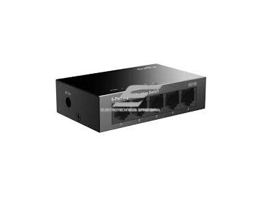 Gigabit Ethernet komutatorius 5 portai | laidinio tinklo išplėtimas | 10Gbps | 7.44Mpps | 1000Mbps | Plug & Play | nekonfiguruojamas | SWITCH CUDY GS105 Gigabit Ethernet komutatorius 5 portai | laidinio tinklo išplėtimas | 10Gbps | 7.44Mpps | 1000Mbps | Plug & Play | nekonfiguruojamas | SWITCH CUDY GS105