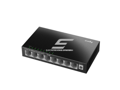 Nevaldomas Ethernet komutatorius 8 portai | metalinis | 1.6Gbps | 1.1904Mpps | 10/100Mbps | Plug & Play | SWITCH CUDY FS108 Nevaldomas Ethernet komutatorius 8 portai | metalinis | 1.6Gbps | 1.1904Mpps | 10/100Mbps | Plug & Play | SWITCH CUDY FS108