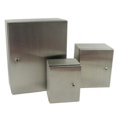 Roostevabast terasest kapp | 500x400x200 mm | lukuga | IP66 Roostevabast terasest kapp | 500x400x200 mm | lukuga | IP66