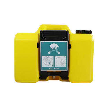 Avārijas acu skalošanas stacija | 30L ūdens tvertne | acu un sejas skalošana | sienas montāža | autonoma | 1.5 L/min | ABS plastmasa | dzeltena Avārijas acu skalošanas stacija | 30L ūdens tvertne | acu un sejas skalošana | sienas montāža | autonoma | 1.5 L/min | ABS plastmasa | dzeltena