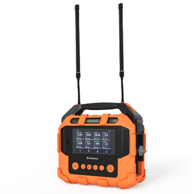 Portable smart 4-in-1 gas detector with pump system | EX / H₂S / air quality monitoring | 25,000 mAh | audible alarm mode | ABS plastic Portable smart 4-in-1 gas detector with pump system | EX / H₂S / air quality monitoring | 25,000 mAh | audible alarm mode | ABS plastic