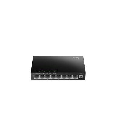 Неуправляемый Ethernet коммутатор 8 портов | металлический корпус | 1.6Gbps | 1.1904Mpps | 10/100Mbps | Plug & Play | SWITCH CUDY FS108 Неуправляемый Ethernet коммутатор 8 портов | металлический корпус | 1.6Gbps | 1.1904Mpps | 10/100Mbps | Plug & Play | SWITCH CUDY FS108