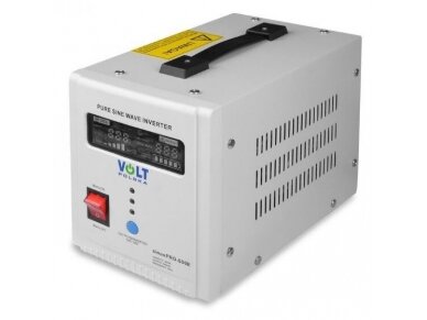 Nepertraukiamo maitinimo šaltinis | 500W | 12V/230VAC | sinusas | nešiojamas | baltas | VOLT POLSKA | SINUSPRO-800E Nepertraukiamo maitinimo šaltinis | 500W | 12V/230VAC | sinusas | nešiojamas | baltas | VOLT POLSKA | SINUSPRO-800E