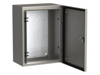 Elektros paskirstymo skydelis | dėžė | skydas | 400x300x200mm | hermetinis | virštinkinis | nerūdijančio plieno | IP66 | IEK | TITAN | TI5-11-N-040-030-020-66 | 4610084112399 1 Elektros paskirstymo skydelis | dėžė | skydas | 400x300x200mm | hermetinis | virštinkinis | nerūdijančio plieno | IP66 | IEK | TITAN | TI5-11-N-040-030-020-66 | 4610084112399 1