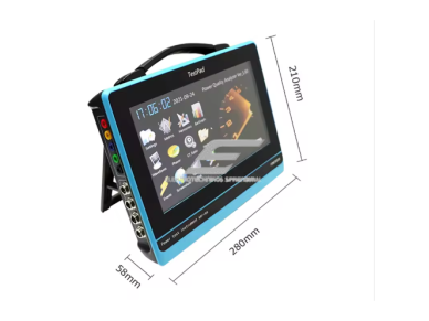 Trifazis elektros tinklo kokybės analizatorius su 25A srovės replėmis | 4 įtampos + 4 srovės kanalai | 0–900V | 10" LCD | harmonikos iki 64-os 2 Trifazis elektros tinklo kokybės analizatorius su 25A srovės replėmis | 4 įtampos + 4 srovės kanalai | 0–900V | 10" LCD | harmonikos iki 64-os 2
