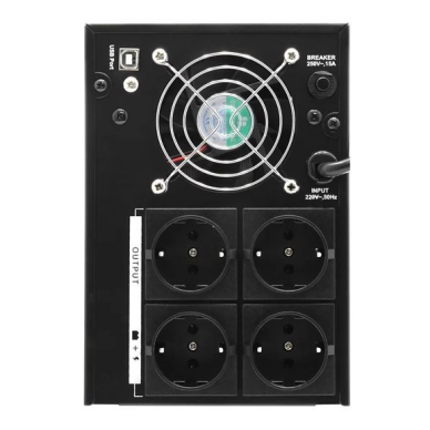Источник бесперебойного питания | ИБП | 1800Вт | 3000ВА | Hikvision DS-UPS3000 1