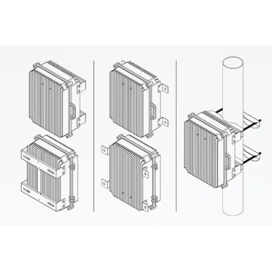 Electrical distribution cabinet | box | 370x332x164mm | surface-mounted | hermetic | aluminum | IP67 3
