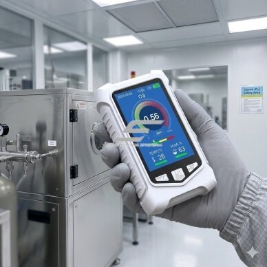 Pārnēsājams ozona (O₃) gāzes detektors 3-in-1 | 0–50 ppm | temperatūra + mitrums | LCD displejs | skaņas signalizācija | Li-ion 2000 mAh | ABS plastmasa 3 Pārnēsājams ozona (O₃) gāzes detektors 3-in-1 | 0–50 ppm | temperatūra + mitrums | LCD displejs | skaņas signalizācija | Li-ion 2000 mAh | ABS plastmasa 3