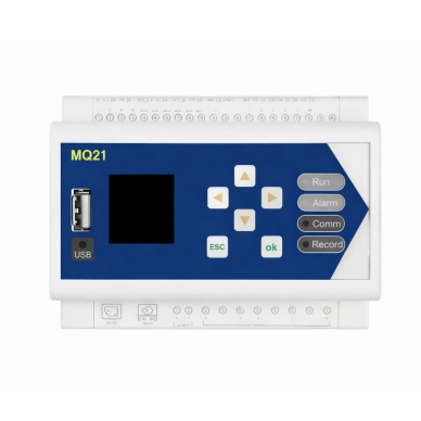 Rogowski power and power quality analyzer | DIN rail mounted | with data logging | MODBUS TCP / RTU | MQ21