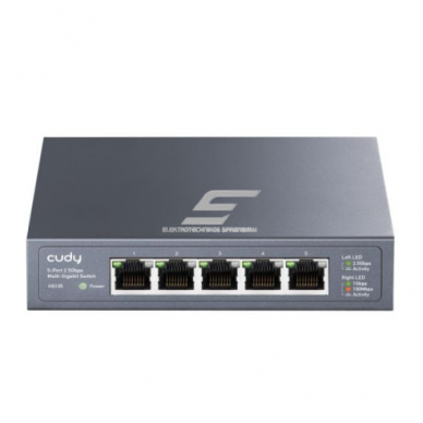 Коммутатор 5 портов | 25Gbps | 18.6Mpps | 10/1000/2500Mbps | промышленный | SWITCH CUDY HS105 Коммутатор 5 портов | 25Gbps | 18.6Mpps | 10/1000/2500Mbps | промышленный | SWITCH CUDY HS105