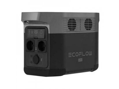 Nešiojamas rezervinis elektros energijos šaltinis | 882Wh | AC išėjimas iki 1400W | juodas | EcoFlow | DELTA MINI | 1ECO0882 1