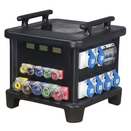 Portable Waterproof Power Distribution Box | IP67 | 125A | 3-phase 380V | PE Enclosure | JHDB-MB01 Portable Waterproof Power Distribution Box | IP67 | 125A | 3-phase 380V | PE Enclosure | JHDB-MB01