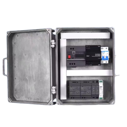 Electrical distribution cabinet | box | 385x307x156mm | surface-mounted | hermetic | aluminum | IP67 1 Electrical distribution cabinet | box | 385x307x156mm | surface-mounted | hermetic | aluminum | IP67 1