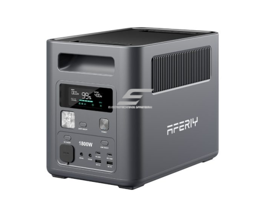 Nešiojamas rezervinis elektros energijos šaltinis | 1800W | 1024Wh | LiFePO4 | gryna sinusinė banga | APP valdymas | saulės įkrovimas