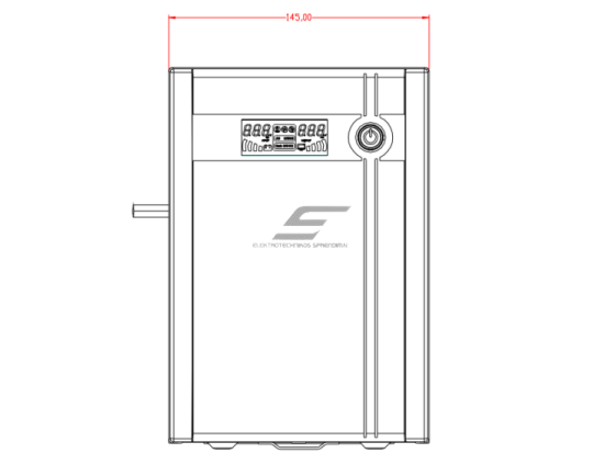 Nepertraukiamo elektros energijos maitinimo šaltinis | UPS | 1800W | 3000VA | Hikvision | DS-UPS3000 3 Nepertraukiamo elektros energijos maitinimo šaltinis | UPS | 1800W | 3000VA | Hikvision | DS-UPS3000 3