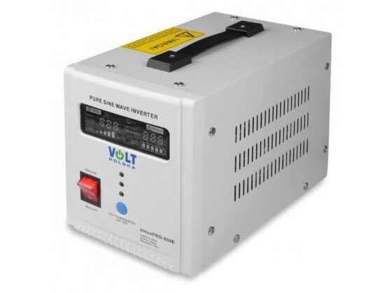 Nepertraukiamo maitinimo šaltinis | 500W | 12V/230VAC | sinusas | nešiojamas | baltas | VOLT POLSKA | SINUSPRO-800E Nepertraukiamo maitinimo šaltinis | 500W | 12V/230VAC | sinusas | nešiojamas | baltas | VOLT POLSKA | SINUSPRO-800E