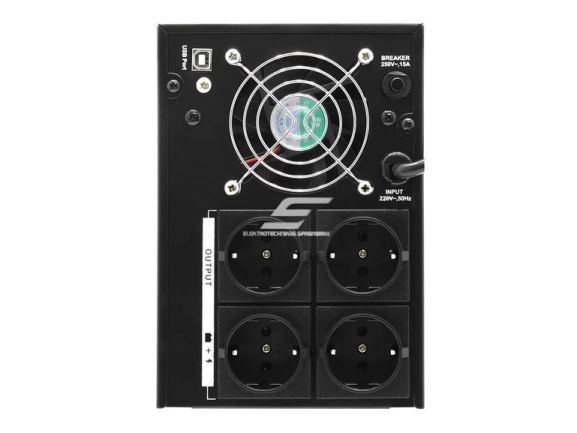 Nepertraukiamo elektros energijos maitinimo šaltinis | UPS | 1800W | 3000VA | Hikvision | DS-UPS3000 1 Nepertraukiamo elektros energijos maitinimo šaltinis | UPS | 1800W | 3000VA | Hikvision | DS-UPS3000 1