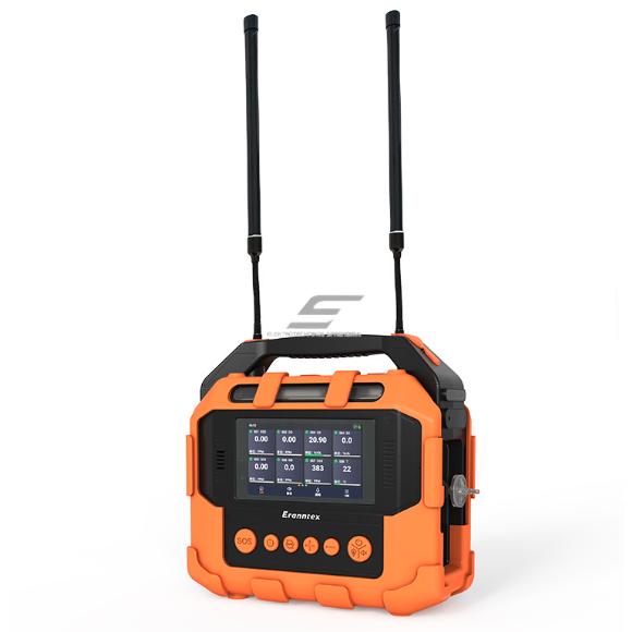 Portable smart 4-in-1 gas detector with pump system | EX / CO / H₂S / O₂ | 25,000 mAh | audible alarm mode | ABS plastic 1 Portable smart 4-in-1 gas detector with pump system | EX / CO / H₂S / O₂ | 25,000 mAh | audible alarm mode | ABS plastic 1