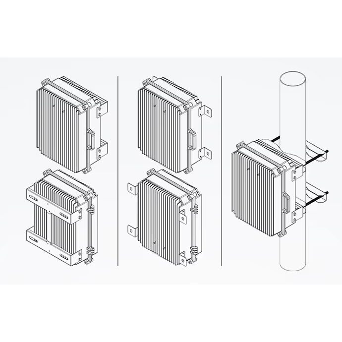 Electrical distribution cabinet | box | 513x462x187mm | surface-mounted | hermetic | aluminum | IP67 3 Electrical distribution cabinet | box | 513x462x187mm | surface-mounted | hermetic | aluminum | IP67 3
