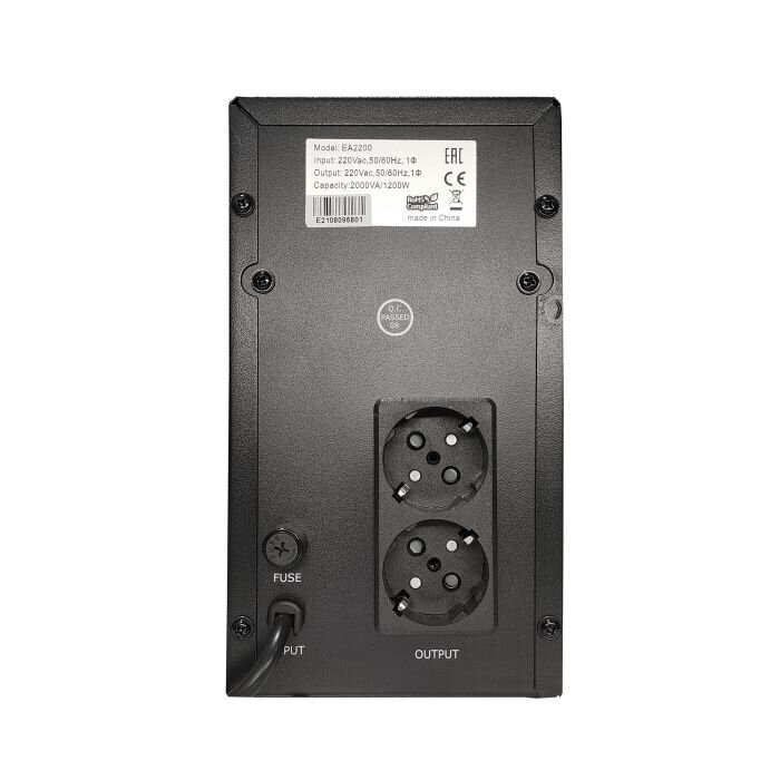 Uninterruptible Power Supply | UPS | 1200W | 2000VA | East EA2200 1 Uninterruptible Power Supply | UPS | 1200W | 2000VA | East EA2200 1