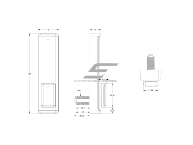 NFC išmanioji spyna spintelėms | be baterijos | telefono NFC atrakinimas | IP66 | 153x40x51.45mm | aliuminis + ABS | juoda/sidabrinė 2 NFC išmanioji spyna spintelėms | be baterijos | telefono NFC atrakinimas | IP66 | 153x40x51.45mm | aliuminis + ABS | juoda/sidabrinė 2