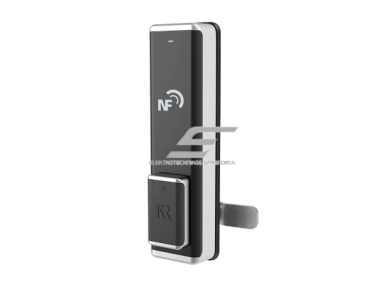 NFC išmanioji spyna spintelėms | be baterijos | telefono NFC atrakinimas | IP66 | 153x40x51.45mm | aliuminis + ABS | juoda/sidabrinė NFC išmanioji spyna spintelėms | be baterijos | telefono NFC atrakinimas | IP66 | 153x40x51.45mm | aliuminis + ABS | juoda/sidabrinė